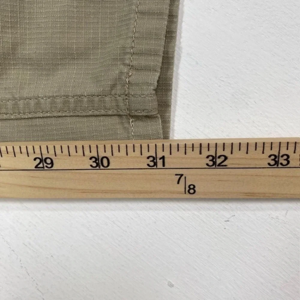 The North Face Mens Ripstop Hiking Pants Khaki Tan‎ Size 38 Regular Outdoor Trek